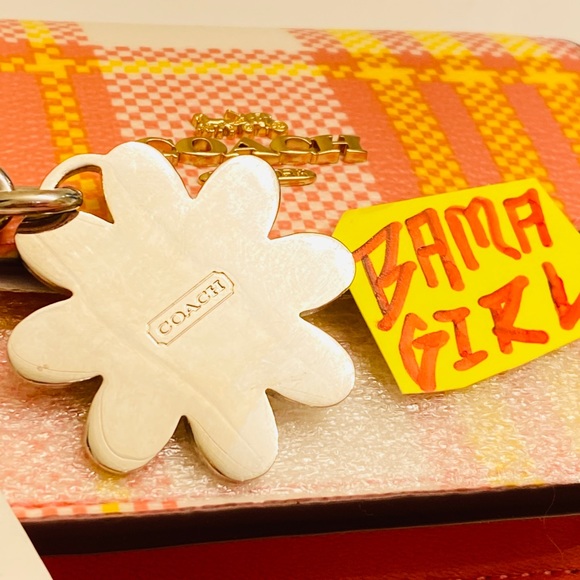 Coach Flower 🌺 Keychain/ Bag Charm FOR KEYCHAIN ONLY - Picture 7 of 10